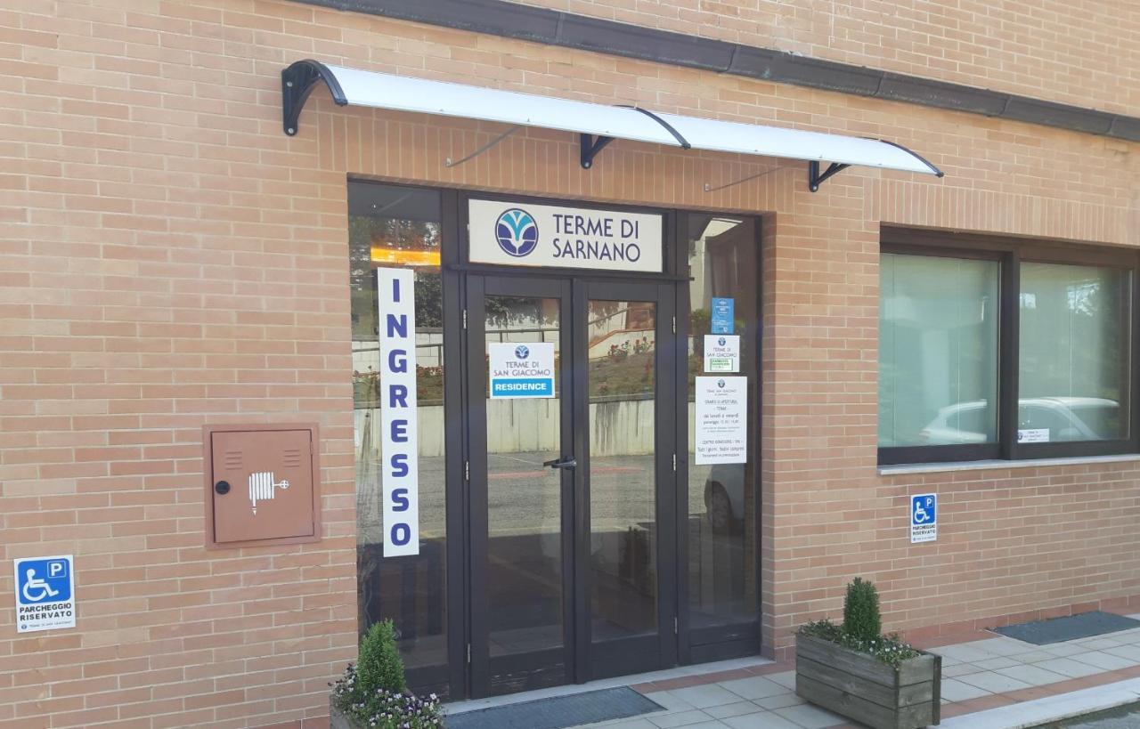 Residence Terme Di San Giacomo Sarnano Bagian luar foto
